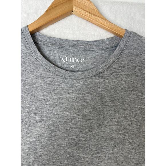 Quince Gray Cotton Modal Muscle Tank Basics Neutral Layer Capsule Wardrobe XL - Picture 4 of 6